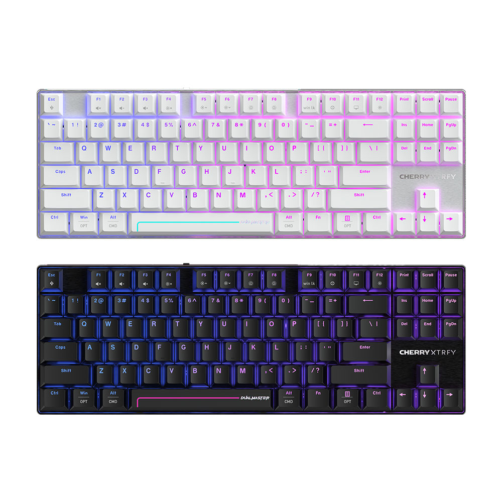 CHERRY 체리 XTRFY MX 8.2 PRO TMR 무선 8K 래피드 트리거 (블랙/화이트)