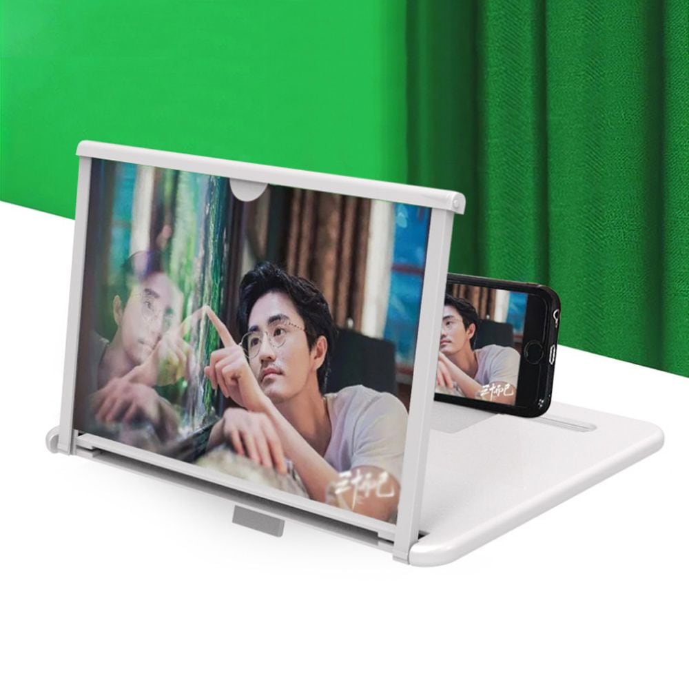 와이케이상사협력업체 스마트폰 확대스크린 휴대폰 거치대 확대경