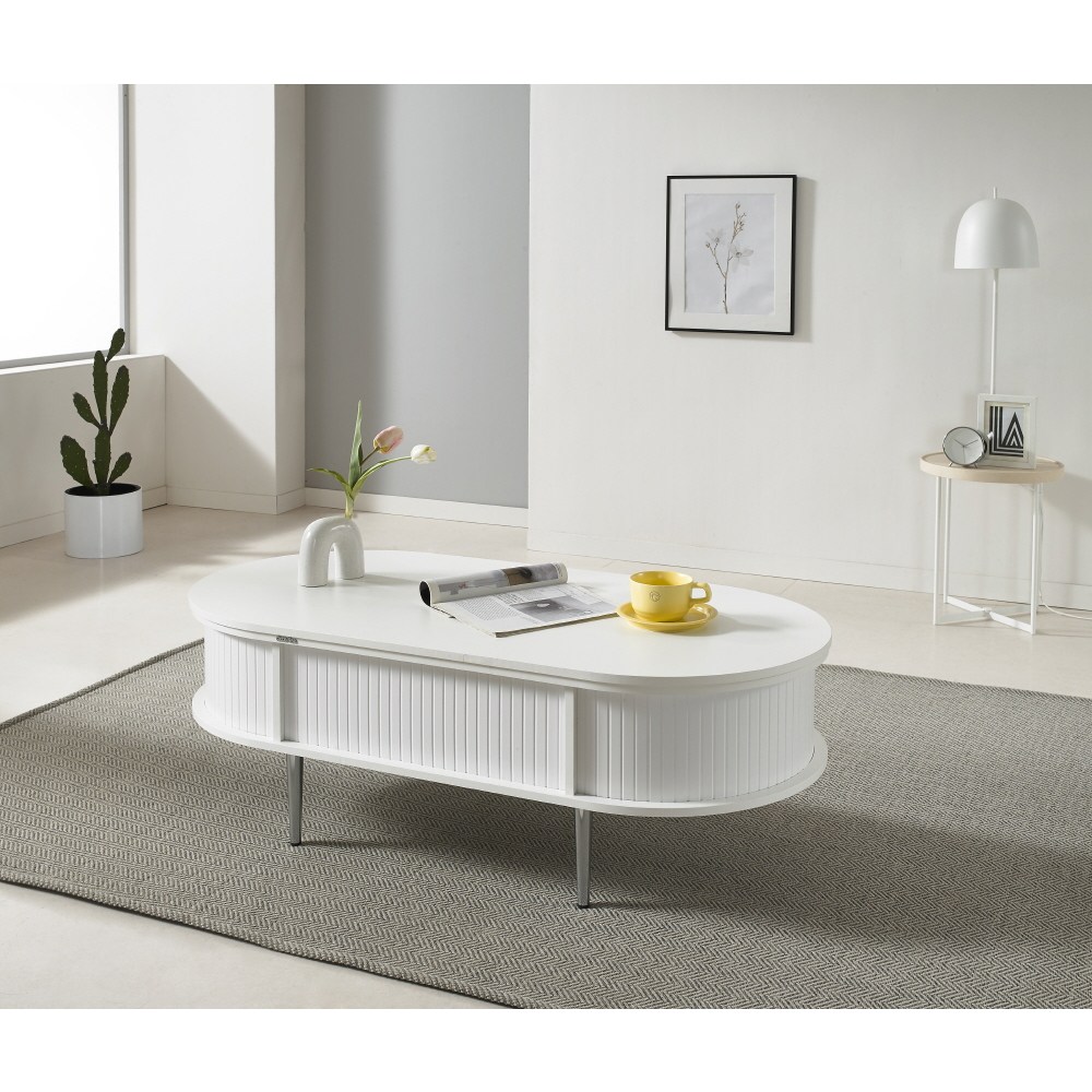 [신상품] 데코라인 하모니 템바보드 리프트 업 거실 소파 테이블 1200 방문설치