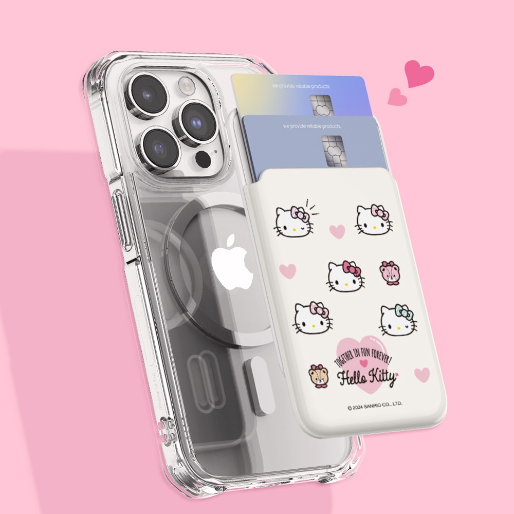 [오늘출발][신상품]드래곤블루스 맥세이프 슬라이드 카드지갑 귀여운 산리오 갤럭시 아이폰 카드슬롯