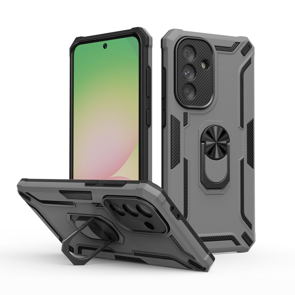 하이온 갤럭시 퀀텀6 케이스 메탈 기어링 스탠드 범퍼 거치대 A566