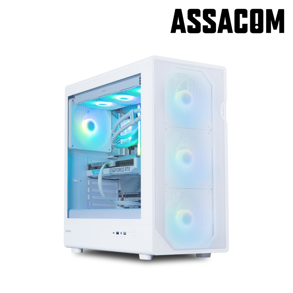 아싸컴 AMD 반본체_9800X3D+32GB+1TB_화이트 / B850
