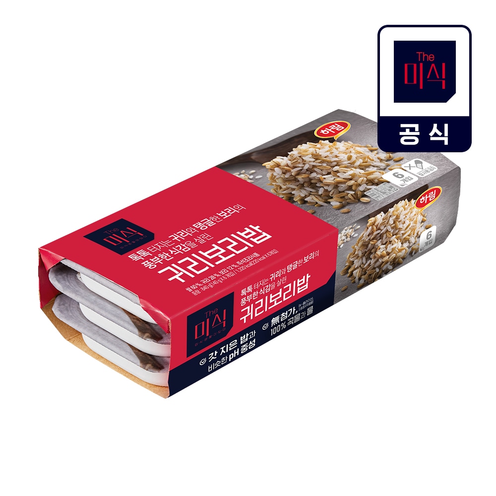 the미식 더미식 귀리보리밥 140g 6개