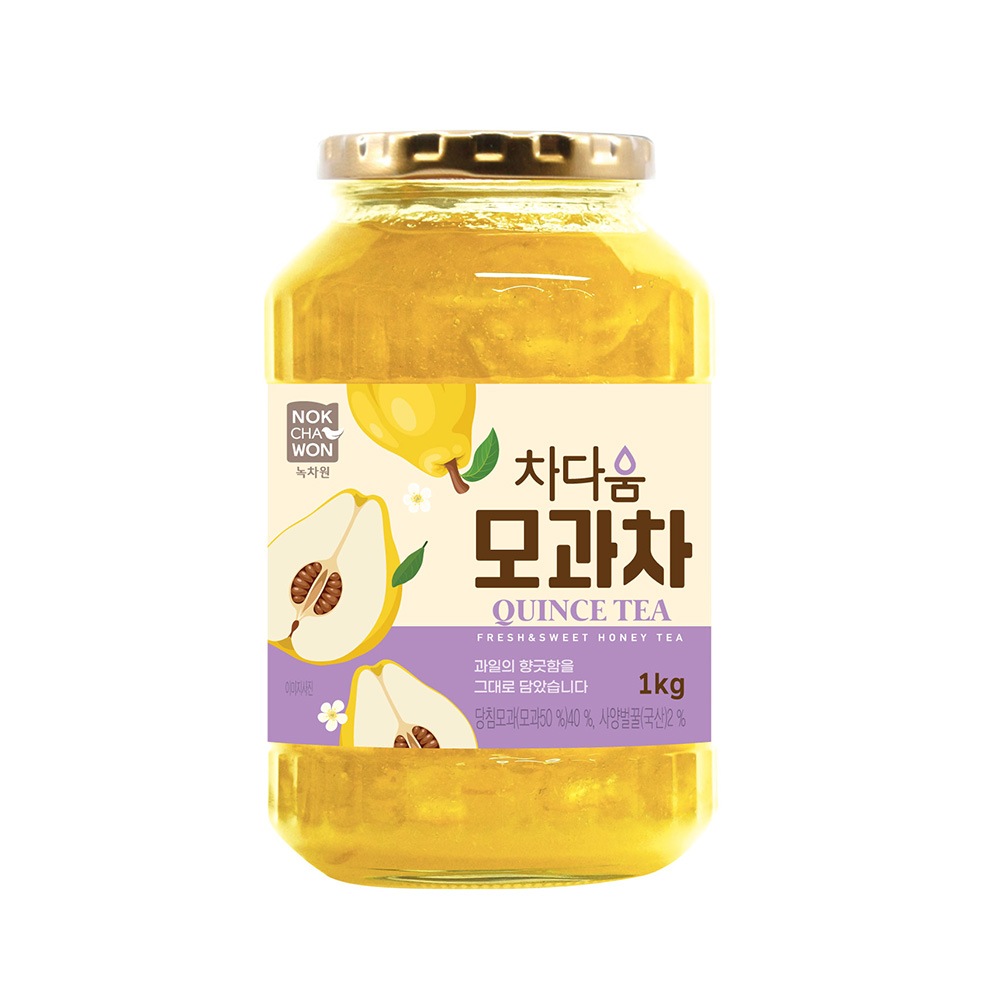 녹차원 차다움 모과차 1kg