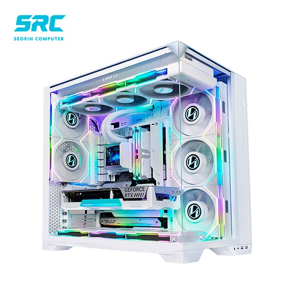 서린컴퓨터 7800X3D_RTX5070TI 16GB_RAM 32GB_PC O11 비전 컴팩트 어항PC