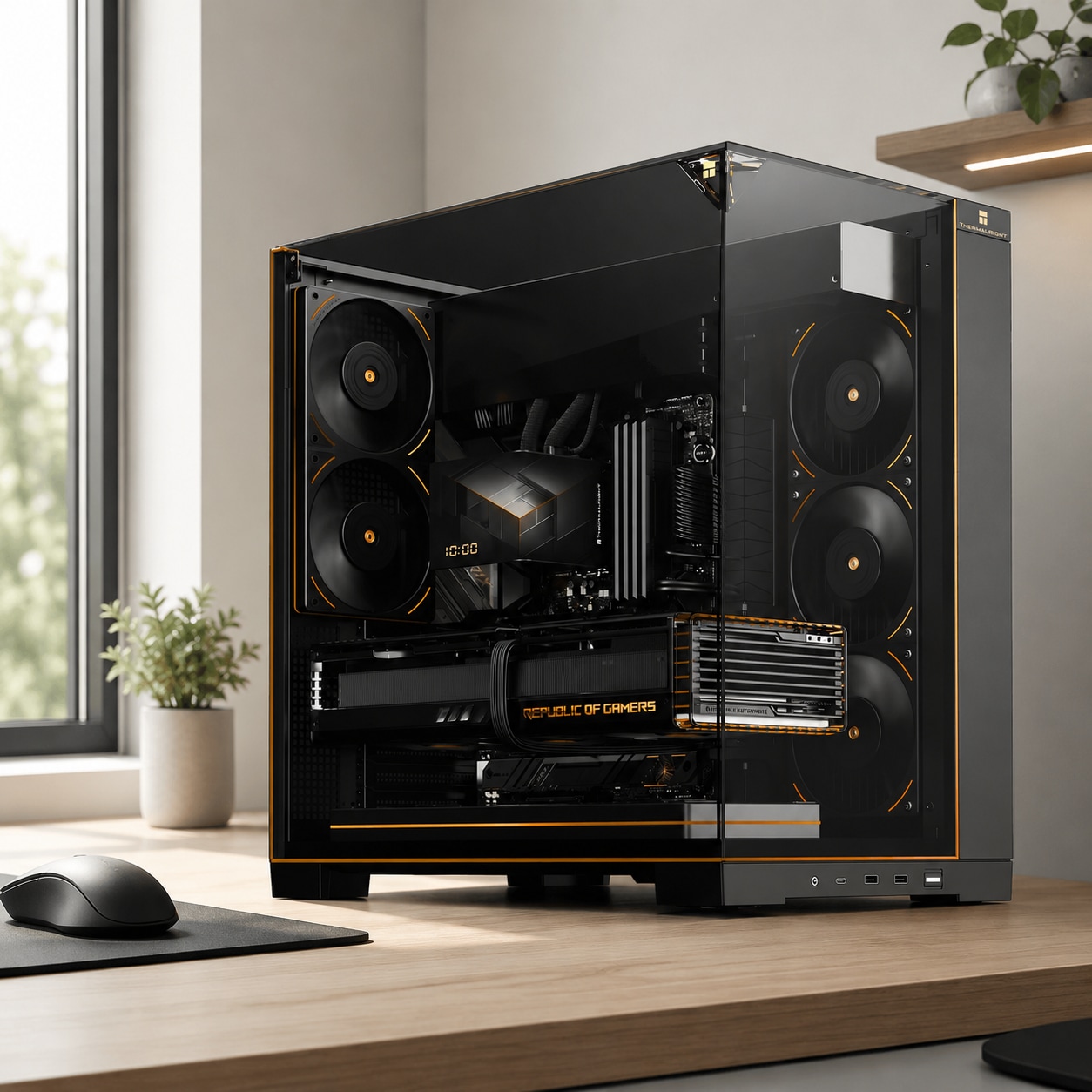 써멀라이트 서린공식 A70 ARGB (블랙)
