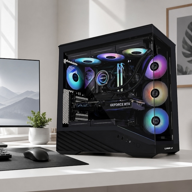 리안리 서린공식 Vector V100 ARGB MINI 블랙