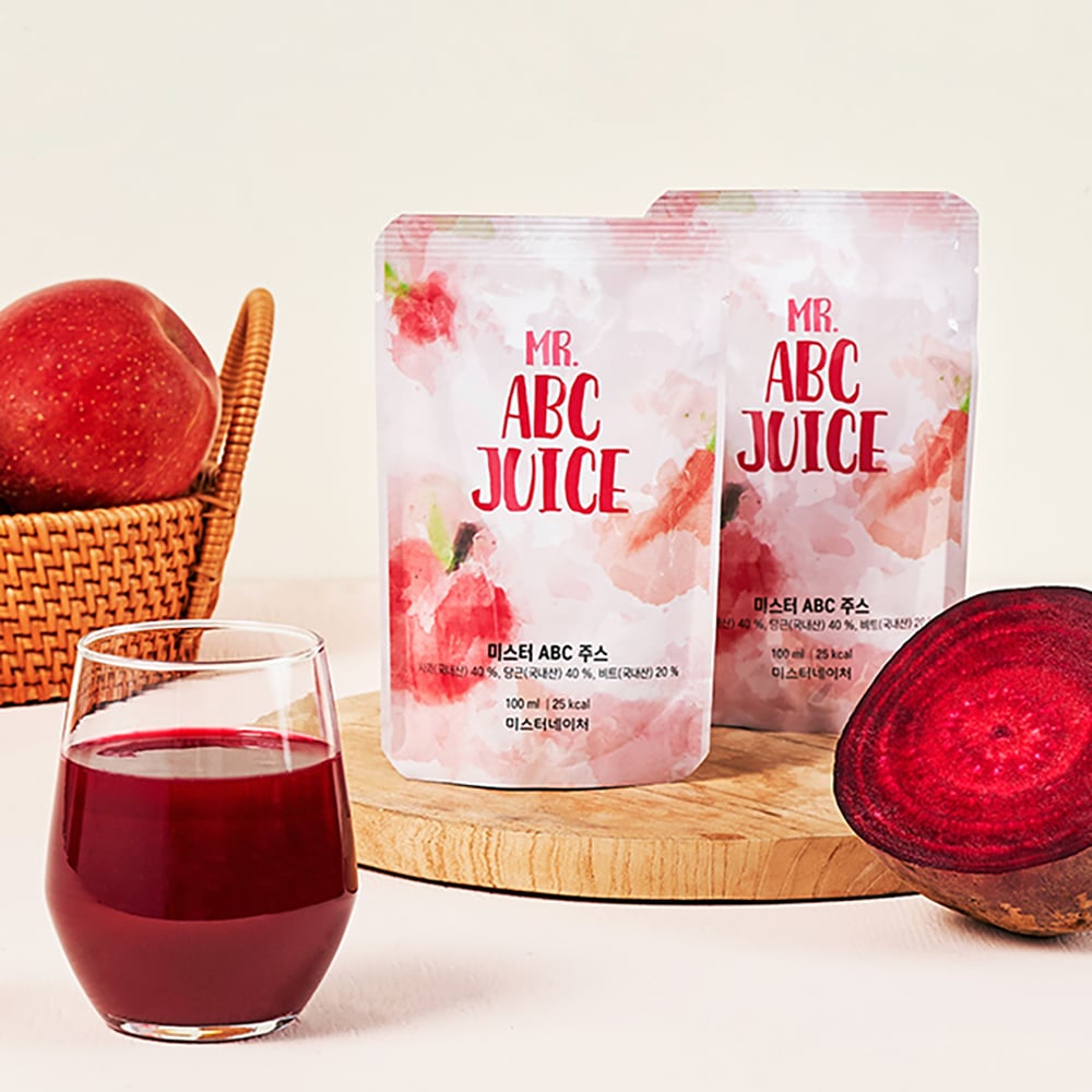 미스터네이처 미스터 ABC주스 30팩 사과 비트 당근즙 에이비씨쥬스