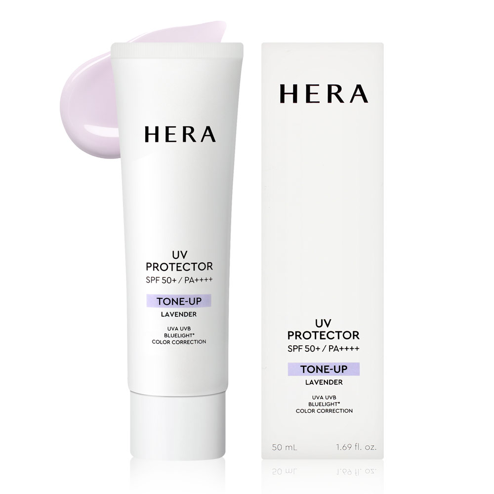 헤라 유브이 프로텍터 톤업 라벤더 50ml SPF50+ PA++++ NEW 선크림 수분 선케어