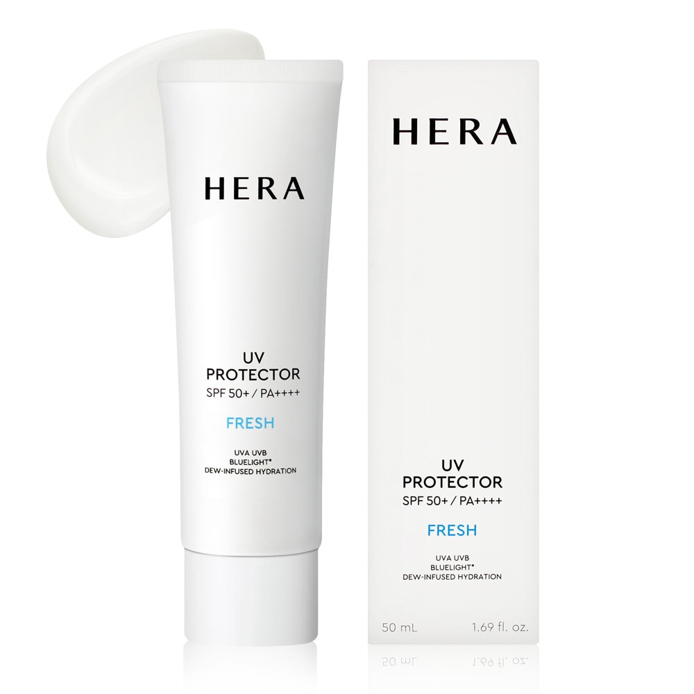 헤라 UV 프로텍터 프레쉬 50ml 선크림 주름 미백 자외선차단 여성 기초 백탁없는 선케어