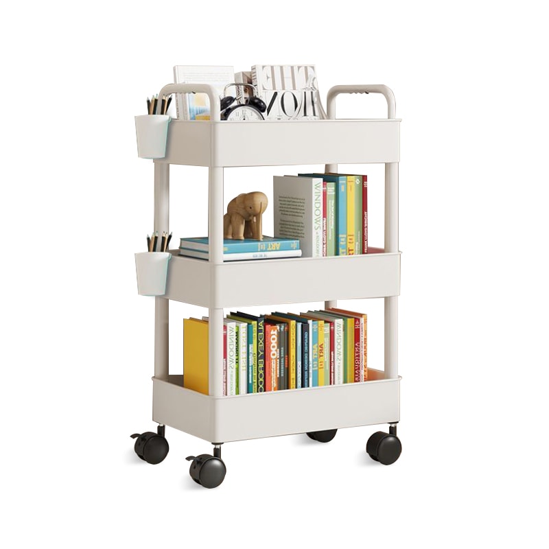 마벨인홈 이동식 다용도 트롤리 3단 틈새 수납 카트 거실 주방 정리 바퀴형 선반