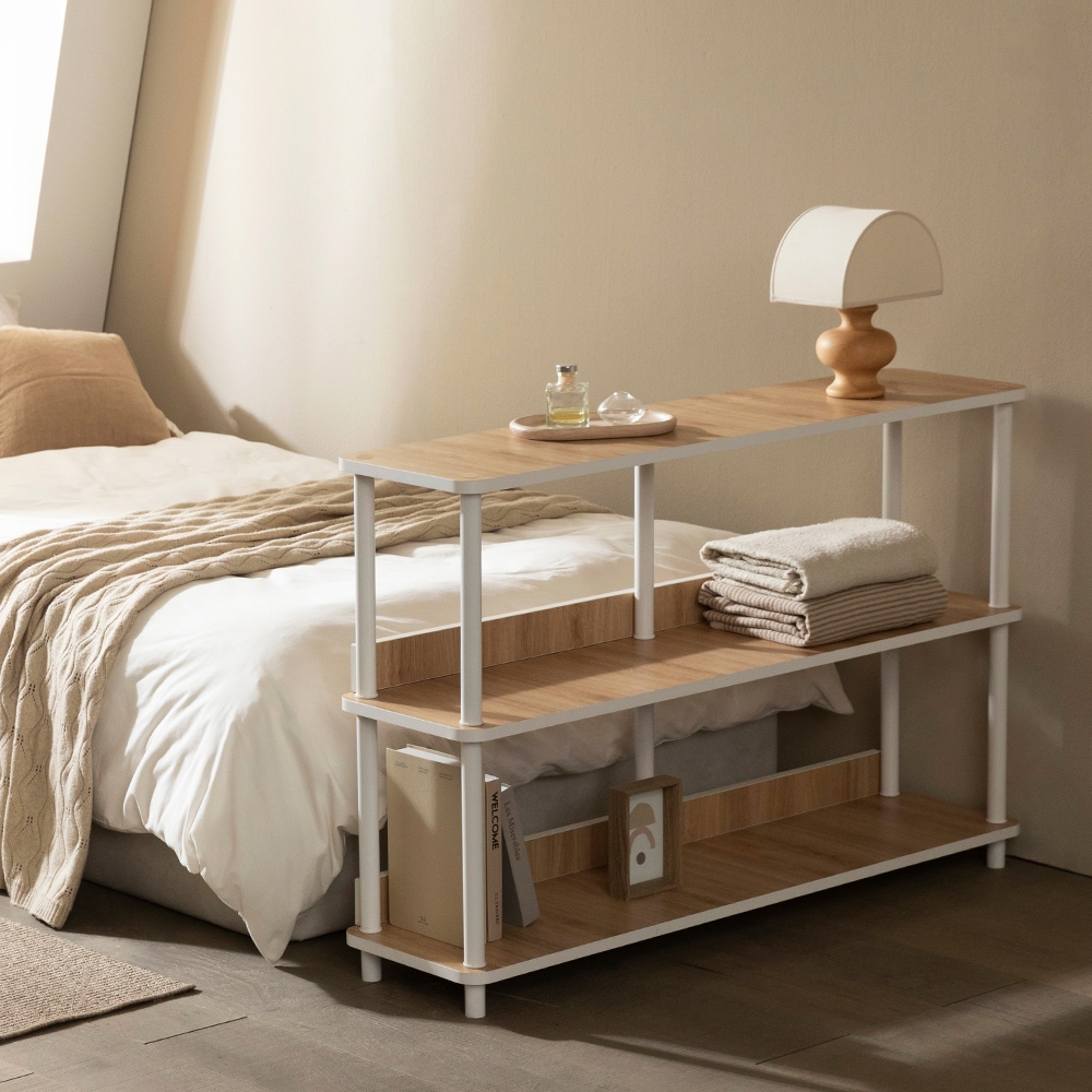 [오늘출발][신상품]레브루 베르디 E0등급 수납 스탠드 선반 3단 1200 BRD008WNC