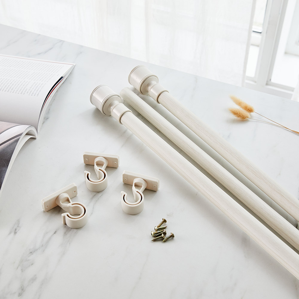 모던하우스 ON 25MM 아이보리 커튼봉 220-300 (10자) 