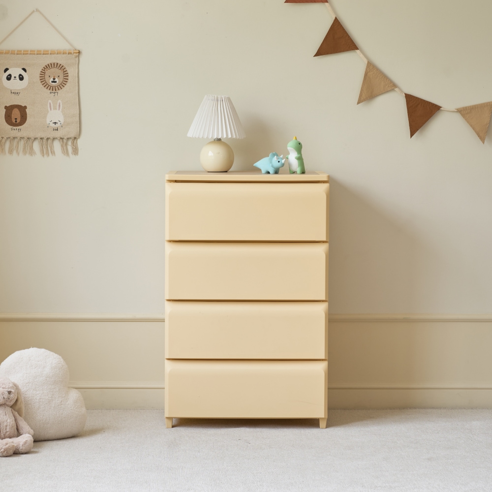 모던하우스 올리키즈 데일리 4단 서랍장 버터 