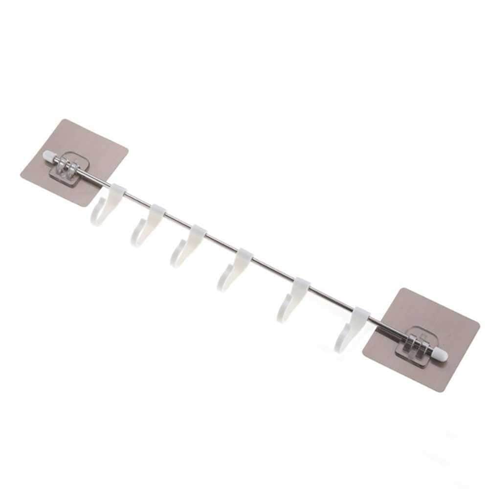 [신상품] 친절한탄씨 6개 걸이 세트 욕실 고리 무타공 청소도구