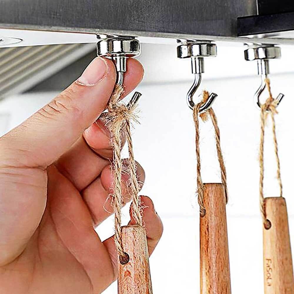 [신상품] 친절한탄씨 왕대 1p 초강력 자석 고리 고정형 걸이 열쇠걸이