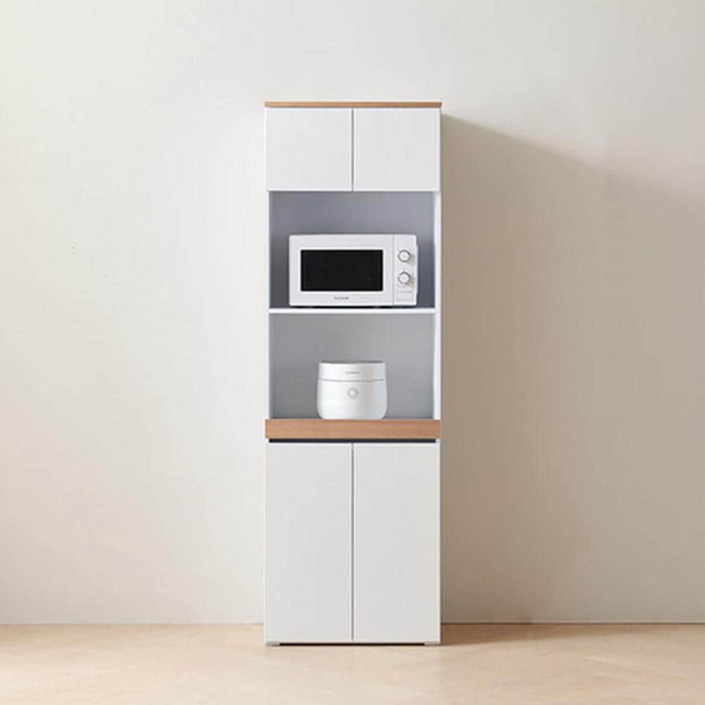 아이비가구 원룸 주방 기본 심플 디자인 높은 렌지 밥솥 수납장 600 모던 탕비실 예쁜