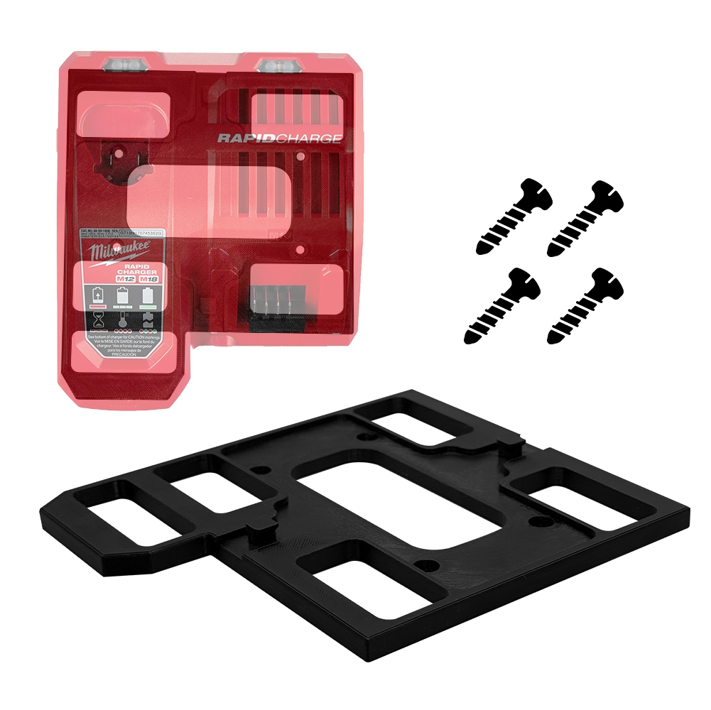 프로토마켓 밀워키 M12 M18 M12-18FC 48-59-1808 배터리 충전기 벽면 거치대