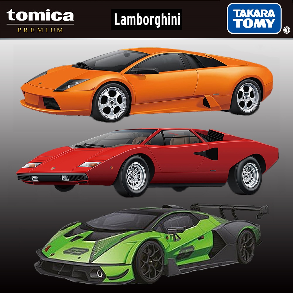 타카라토미 토미카 프리미엄 람보르기니 3종 세트 무르시엘라고 에센자 쿤타치 미니카