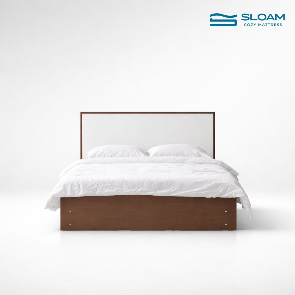 슬로움 아리아 호텔식 LED 서랍형 침대세트 / 매트리스 포함