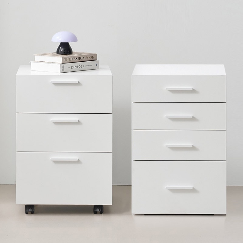 e스마트 3단 이동식 책상서랍장 