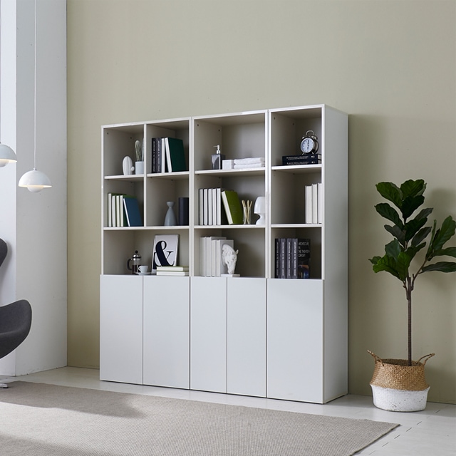 아름이와다움이 유니스 속깊은 하단도어 서재책장 600 