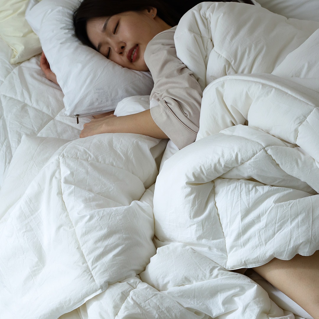 플로라침구 워싱 메리노울 호주산 100% 양모 겨울용 차렵이불 단품 SS/Q (25FW) 