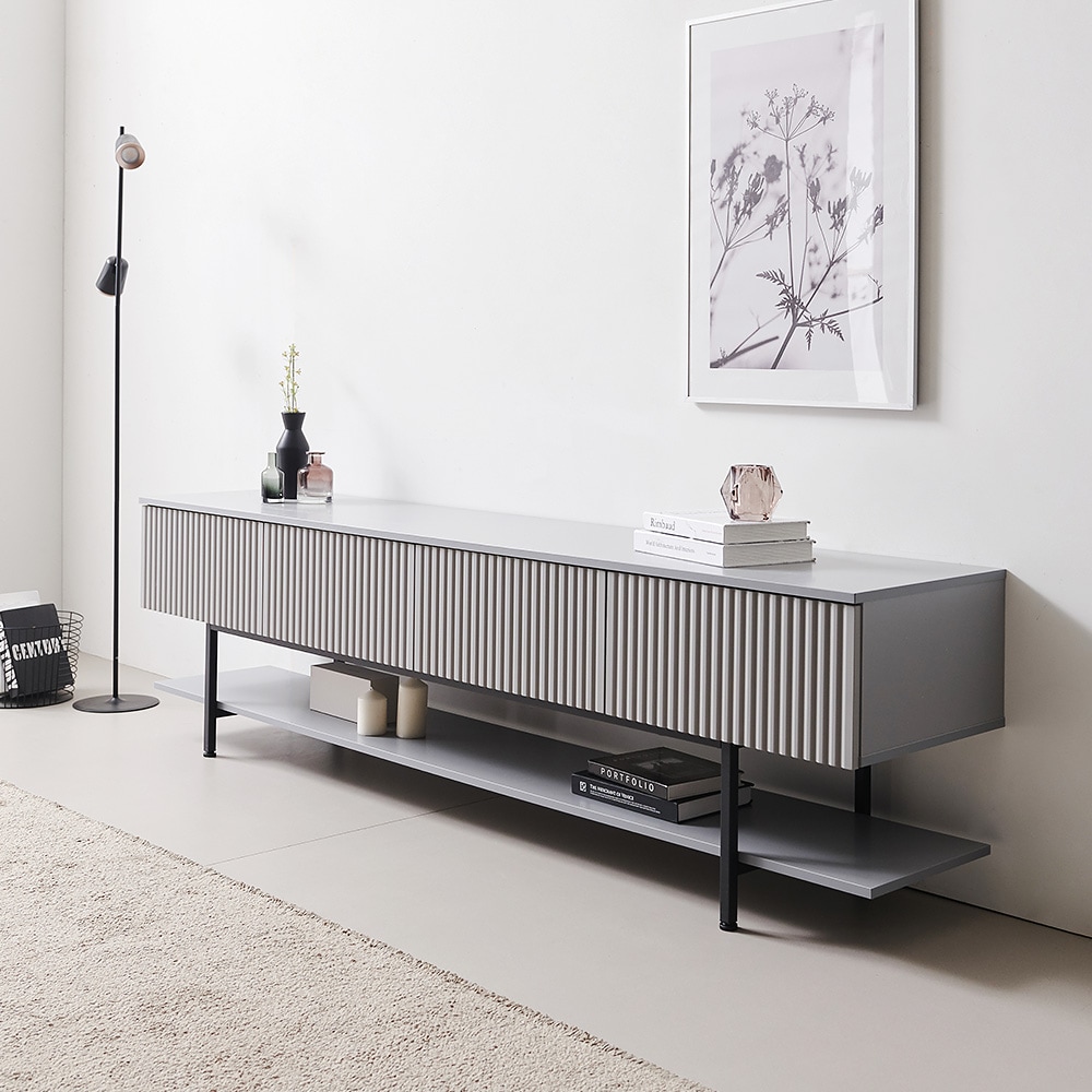 보루네오 하우스 마르체 무어 템바보드 2000 높은 거실장 BGW320C 