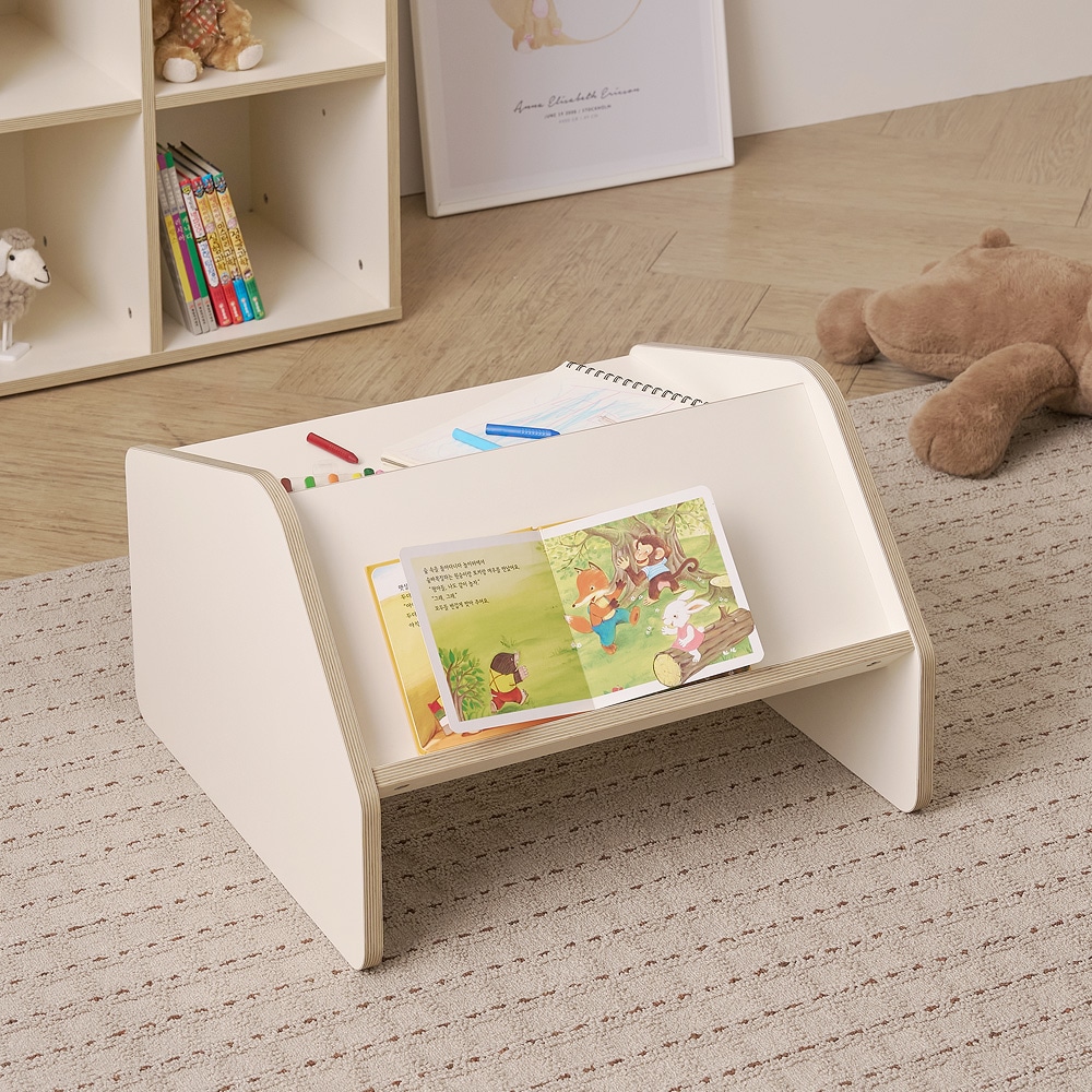 [신상품] 나무뜰 버디 E0등급 아기 유아 북스탠드 독서대 책상