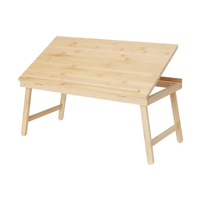 이케아 FELFRITT 펠프리트 노트북 침대트레이 대나무 58x32x27