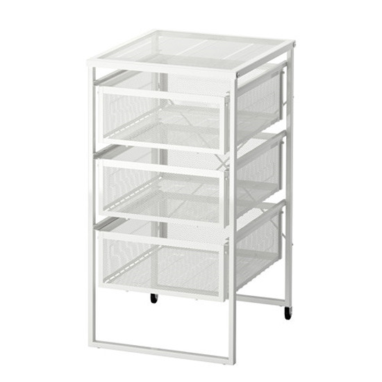 이케아 LENNART 렌나르트 이동식 서랍장/트롤리/카트/서류보관함/정리함/A4사이즈 