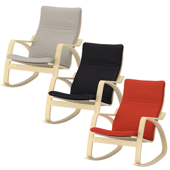 이케아 POANG 포엥 흔들의자(프레임 우드)/안락의자/수유/독서/리클라이너/힐링 