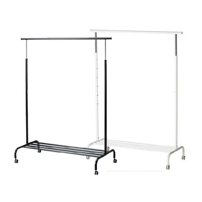 이케아 RIGGA 리가 이동식 높이조절 행거/옷걸이/헹거/원룸/옷장/드레스룸 