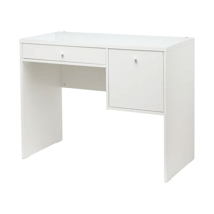 [신상품] 이케아 SYVDE 쉬브데 화장대 100x48cm 상판유리포함/서랍책상/드레스룸