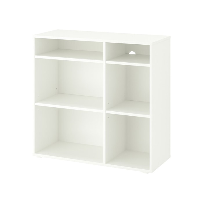 [신상품] 이케아 VIHALS 비할스 선반유닛+선반4 95x37x90cm/책장/서재/수납장/책꽂이/장식장