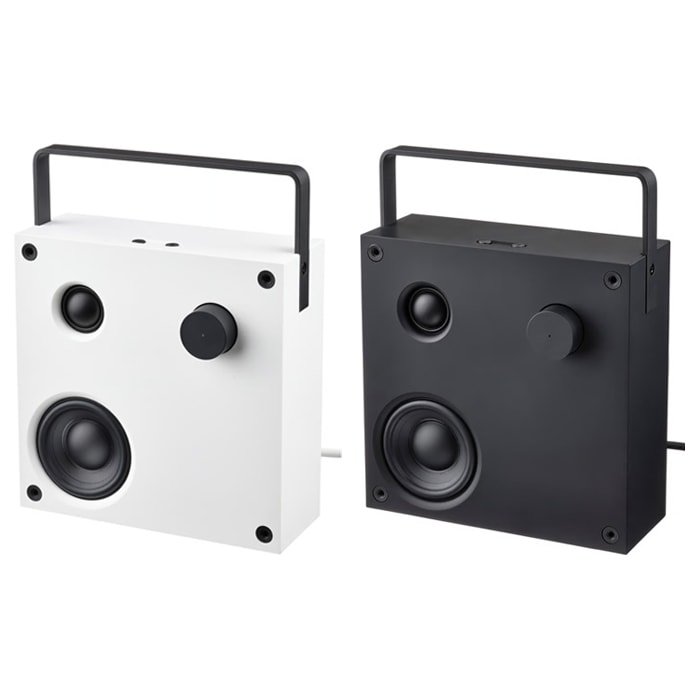 이케아 VAPPEBY 바페뷔 블루투스 스피커 20x20cm 3세대 이동식스피커