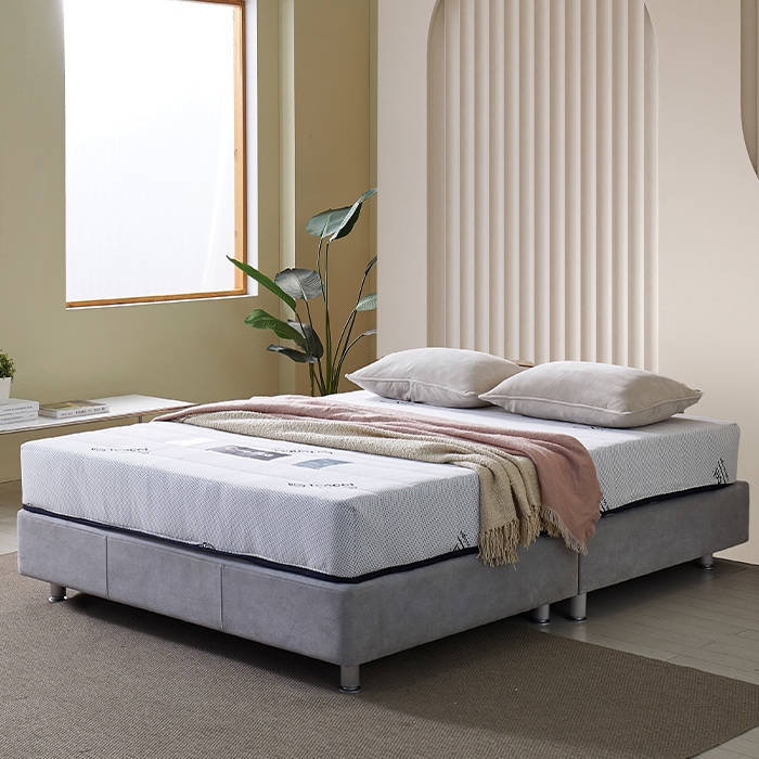 보루네오 하우스 엘리브 웬디 22cm 독립스프링 매트리스 HR폼 S/SS/D/Q/k