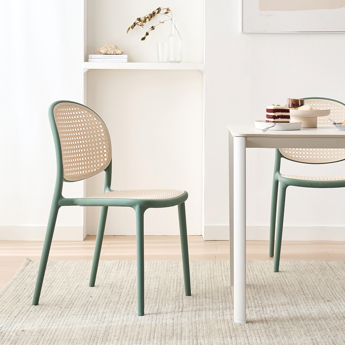 리바트 세계가구 위브 암리스형 PP 식탁의자(4색) 