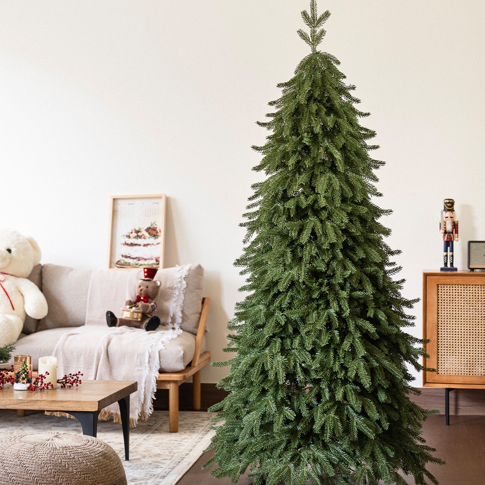 아티파티 무빙 노르딕스커트 휠 트리 PE100 호텔식 무장식 크리스마스트리