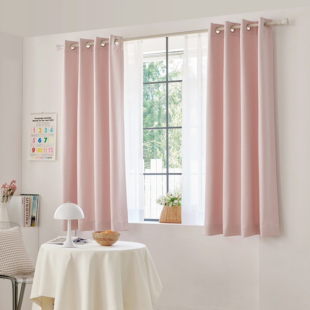 샤이닝홈 이너스 르넬 아일렛 항균 암막커튼 창문형 2size 사계절 커튼 썸머 가림막 가리개커텐 