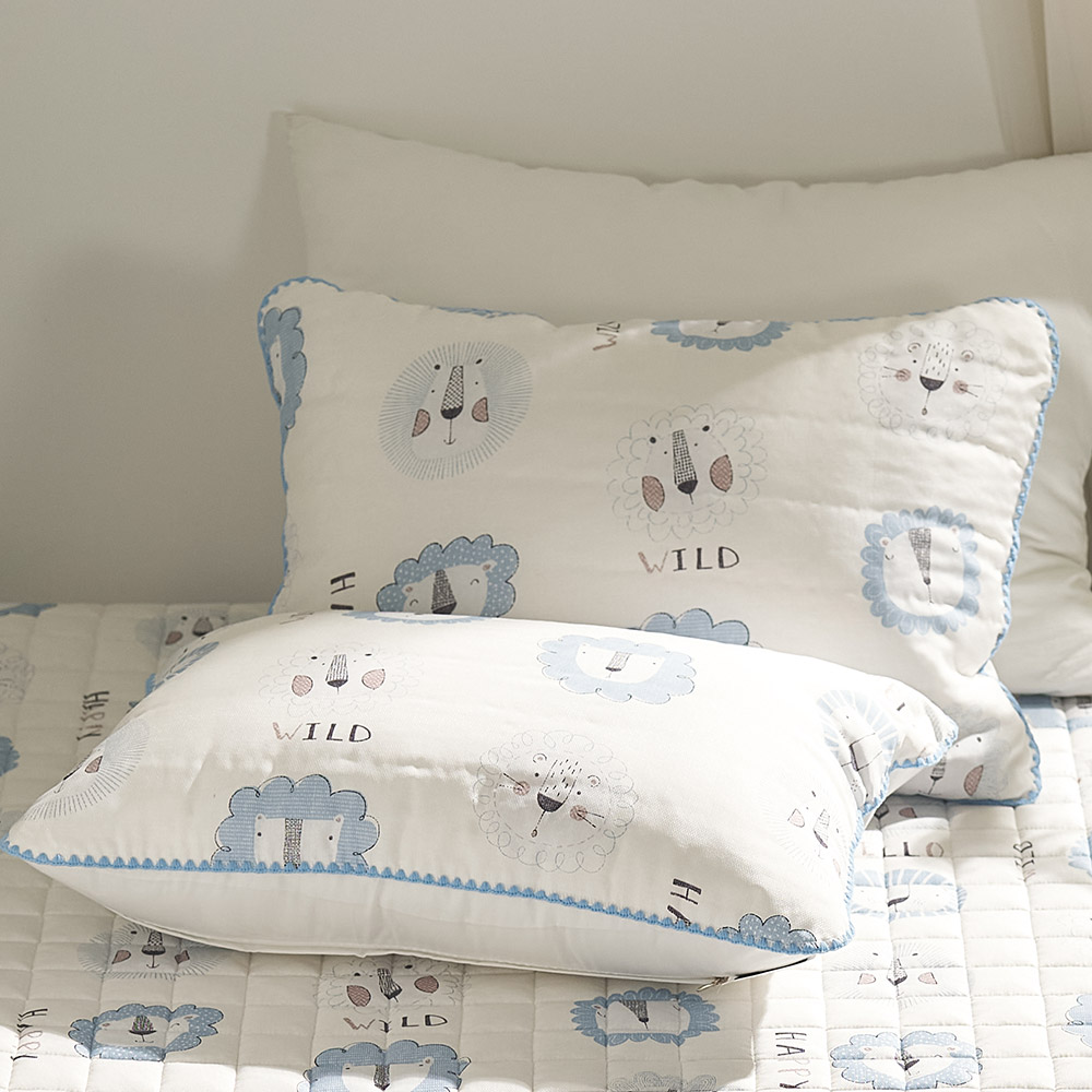 샤이닝홈 아밍 라이거 풍기인견 베개커버 40x60 2color 천연섬유 아이방 침구 여름베개 커버 