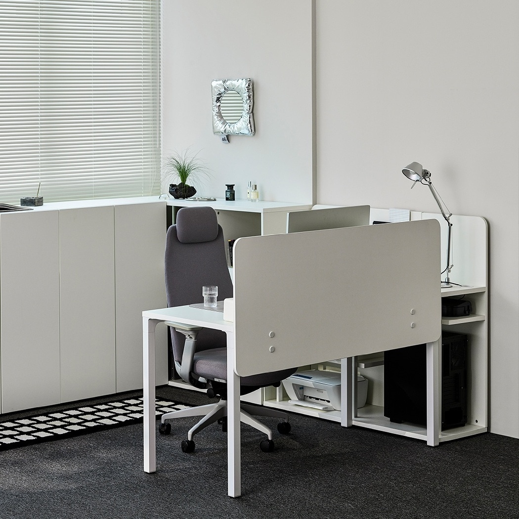 [신상품]한샘 블랭크 스크린 파티션 전면용 W120cm(매장가구)