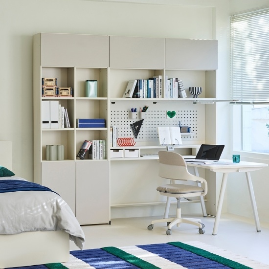 [신상품] 한샘 조이S 2 6단 단독책상세트 (매장가구)