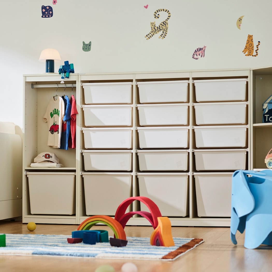 한샘 샘키즈 2단 행거장 435 