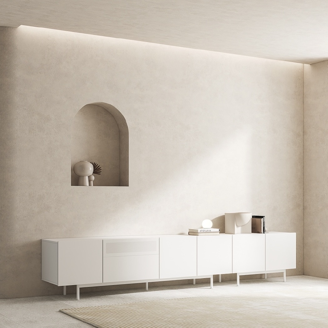 한샘 디어 오보에 거실장 세트 260cm (거실장 180cm + 보조수납장 83cm) (2종 택 