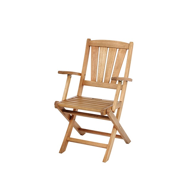 히트가구 A9282 원목 접이식 체어 암체어 1color 