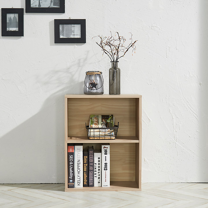 히트가구 C803 2단 조절책장 2colors 