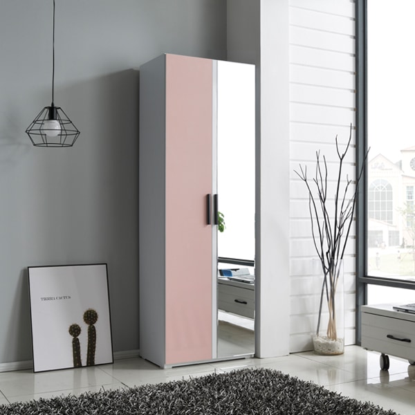 퍼닉에스엠 레이 옷장 600거울형 - 수납 