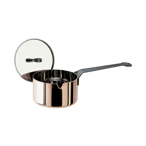 알레시(ALESSI) [공식] 신투라 오리오네 소스팬과뚜껑 10cm 쿠퍼/편수 냄비/팟 / 90105/10/C