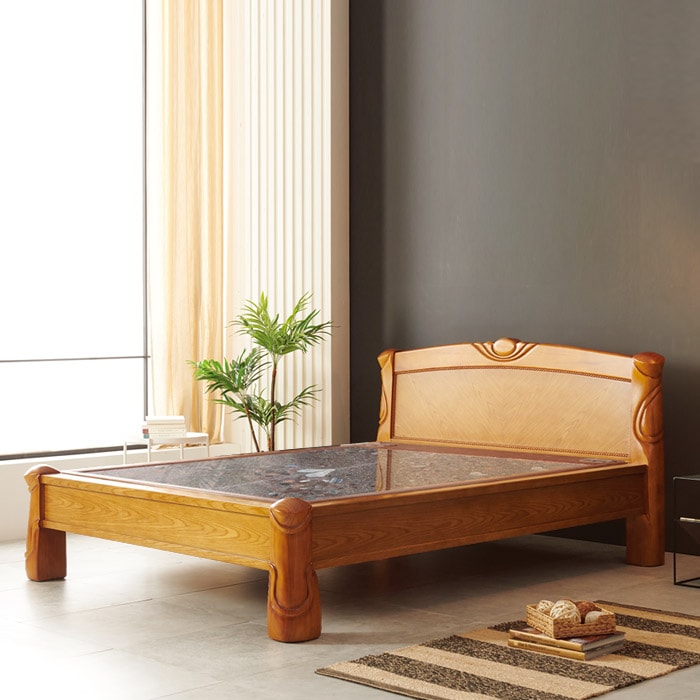 보루네오 화려한 품격 칠보석 온돌침대 (퀸) GC515